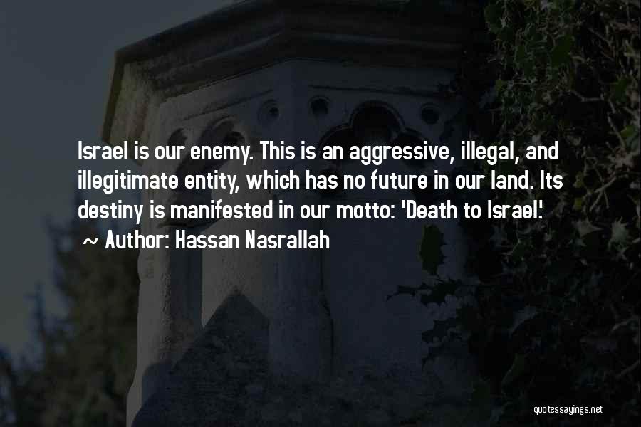 Hassan Death Quotes By Hassan Nasrallah