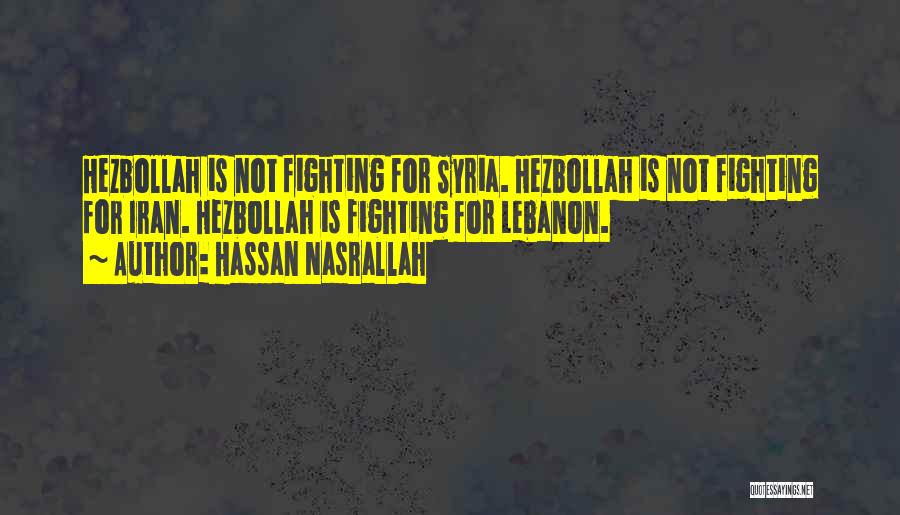 Hassan Nasrallah Quotes 1547948