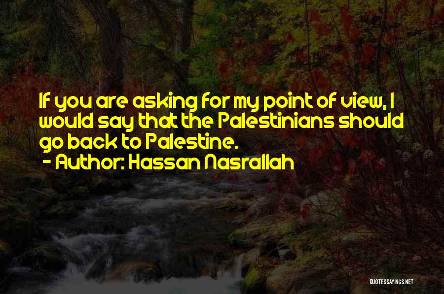Hassan Nasrallah Quotes 245980