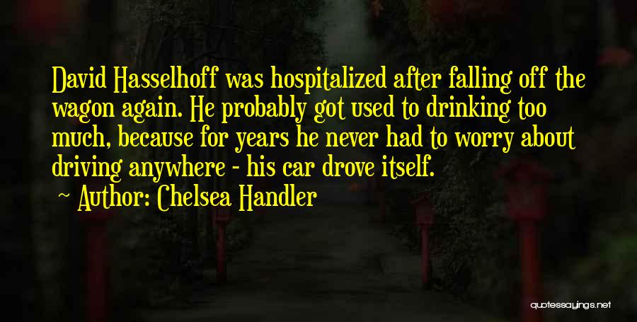 Hasselhoff Quotes By Chelsea Handler
