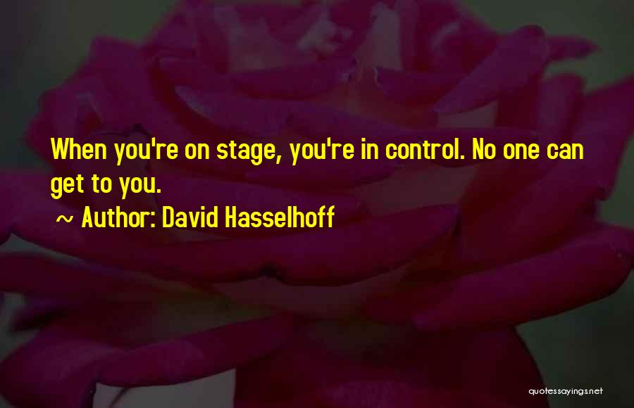 Hasselhoff Quotes By David Hasselhoff