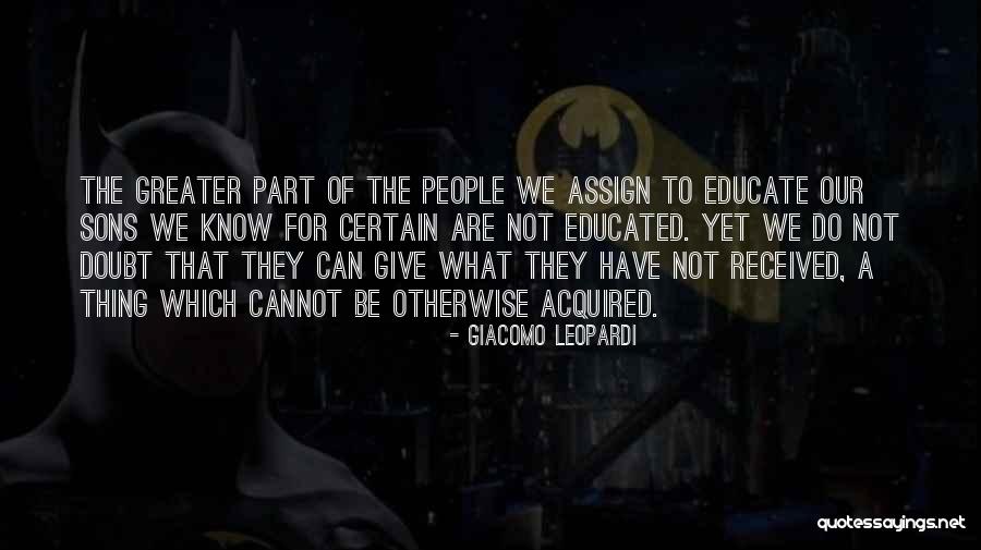 Hassinen Kirpputori Quotes By Giacomo Leopardi Hassinen Kirpputori Quotes By Giacomo Leopardi
