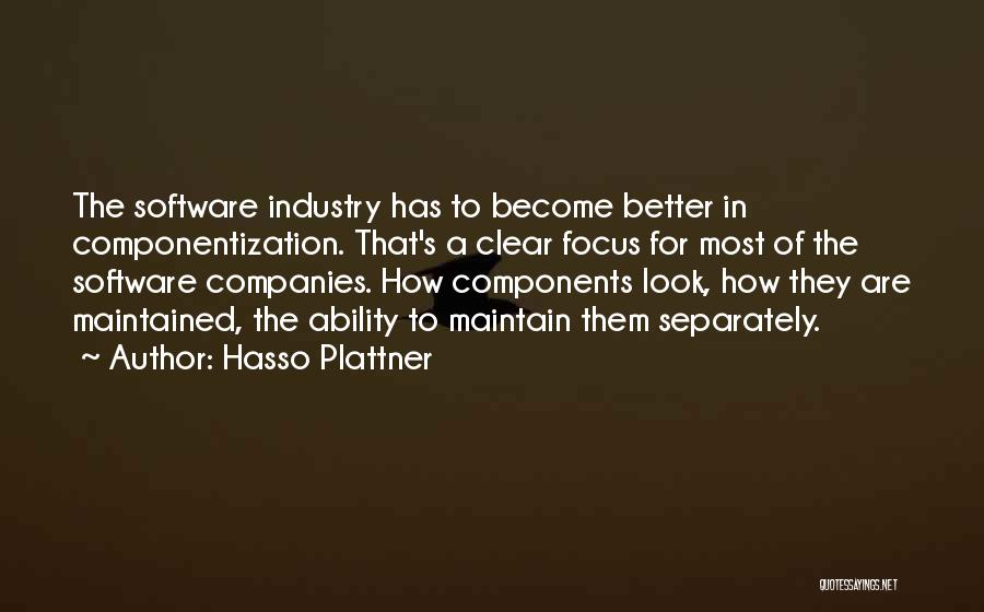 Hasso Plattner Quotes 2137120