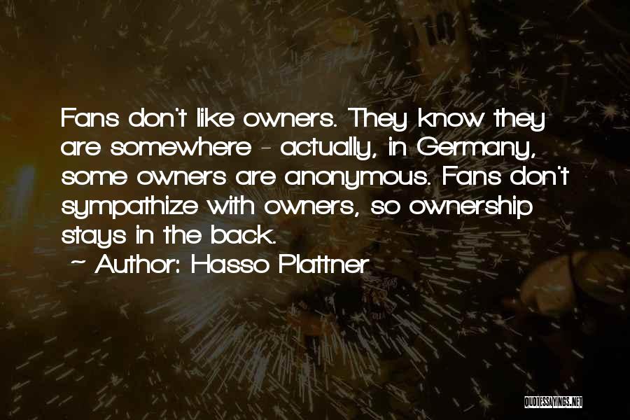 Hasso Plattner Quotes 441290