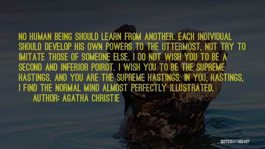 Hastings Poirot Quotes By Agatha Christie