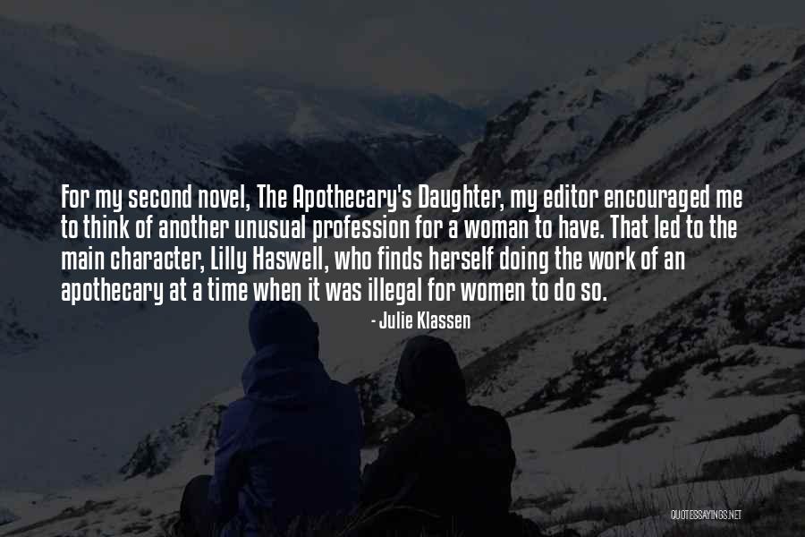 Haswell Quotes By Julie Klassen Haswell Quotes By Julie Klassen