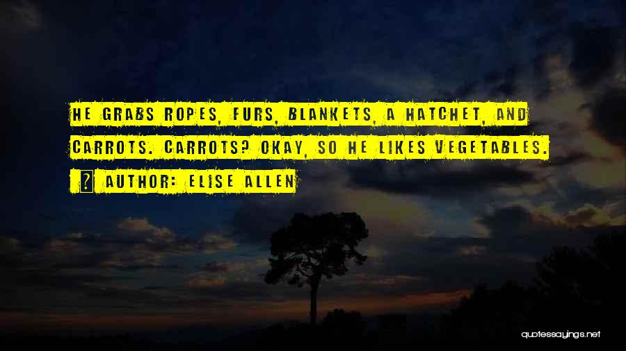 Hatchet Quotes By Elise Allen