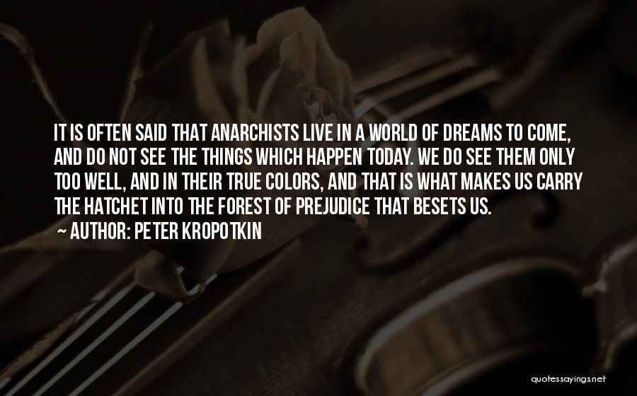 Hatchet Quotes By Peter Kropotkin