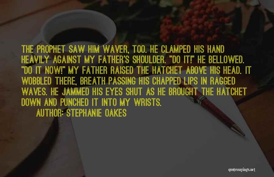 Hatchet Quotes By Stephanie Oakes