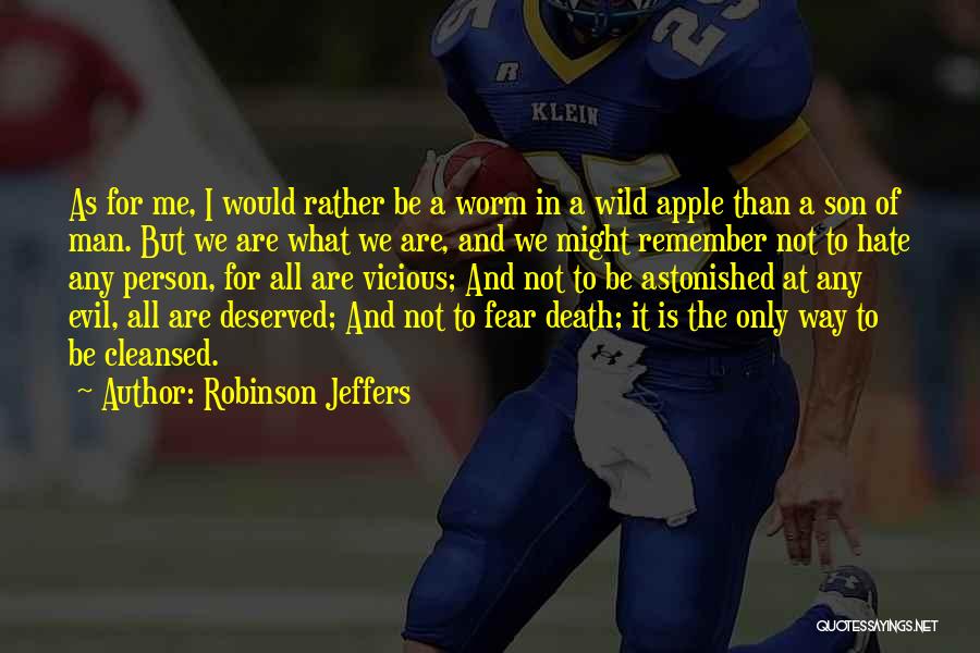 Hate And Fear Quotes By Robinson Jeffers