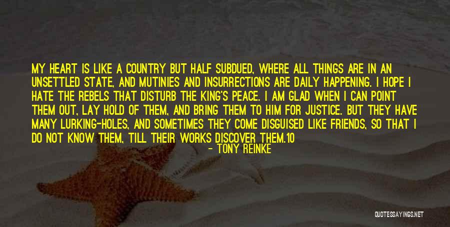 Hate And Peace Quotes By Tony Reinke Hate And Peace Quotes By Tony Reinke