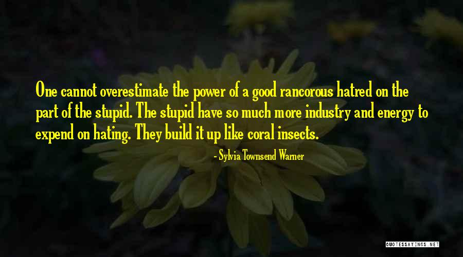 Hate Build Up Quotes By Sylvia Townsend Warner Hate Build Up Quotes By Sylvia Townsend Warner