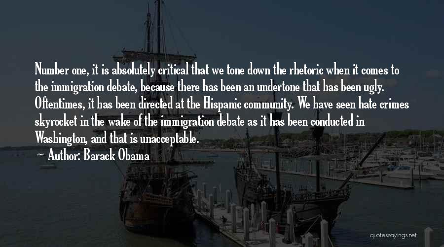 Hate Crimes Quotes By Barack Obama