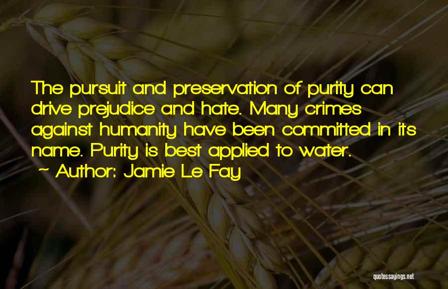 Hate Crimes Quotes By Jamie Le Fay