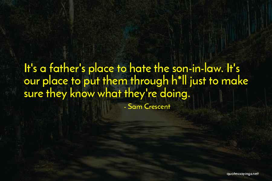 Hate Daughter In Law Quotes By Sam Crescent