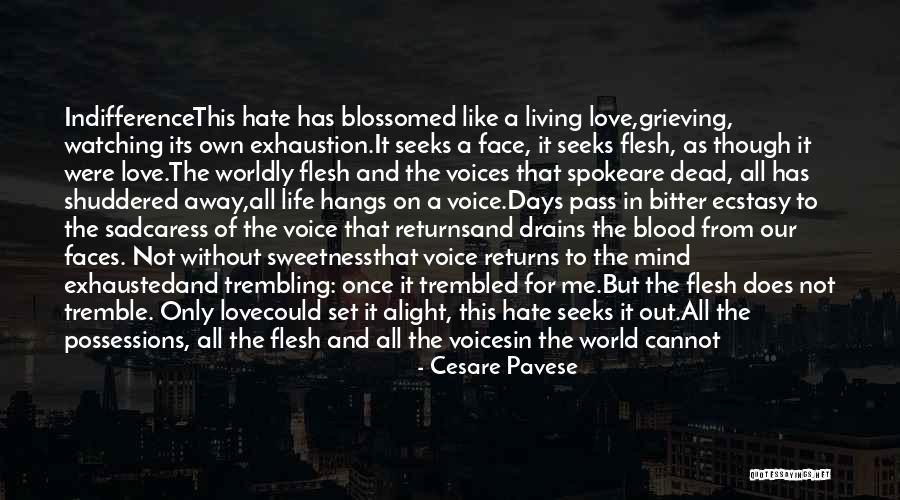 Hate Days Like This Quotes By Cesare Pavese