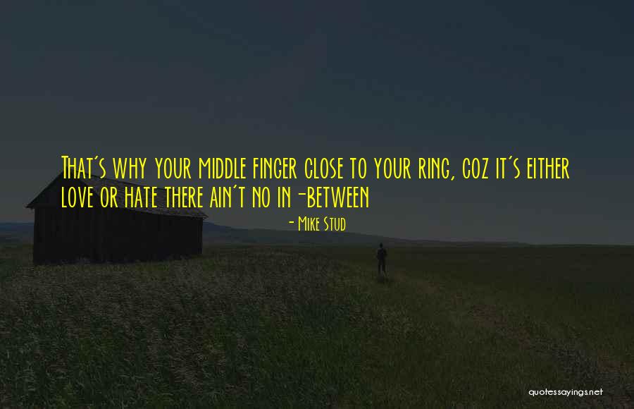 Hate It Or Love It Quotes By Mike Stud Hate It Or Love It Quotes By Mike Stud