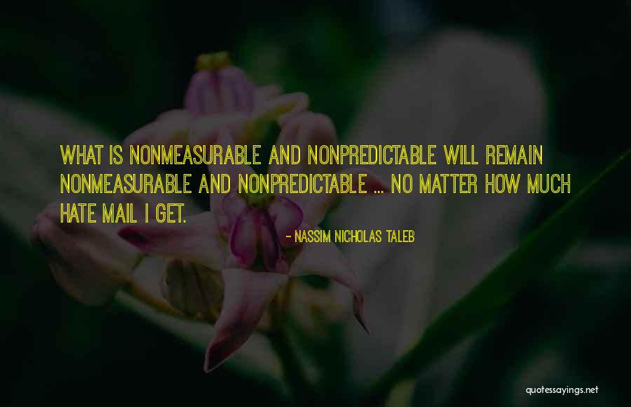 Hate Mail Quotes By Nassim Nicholas Taleb Hate Mail Quotes By Nassim Nicholas Taleb