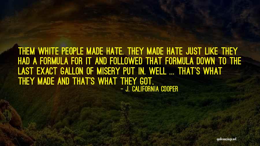 Hate People Quotes By J. California Cooper Hate People Quotes By J. California Cooper