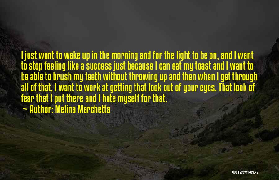 Hate That Feeling Quotes By Melina Marchetta