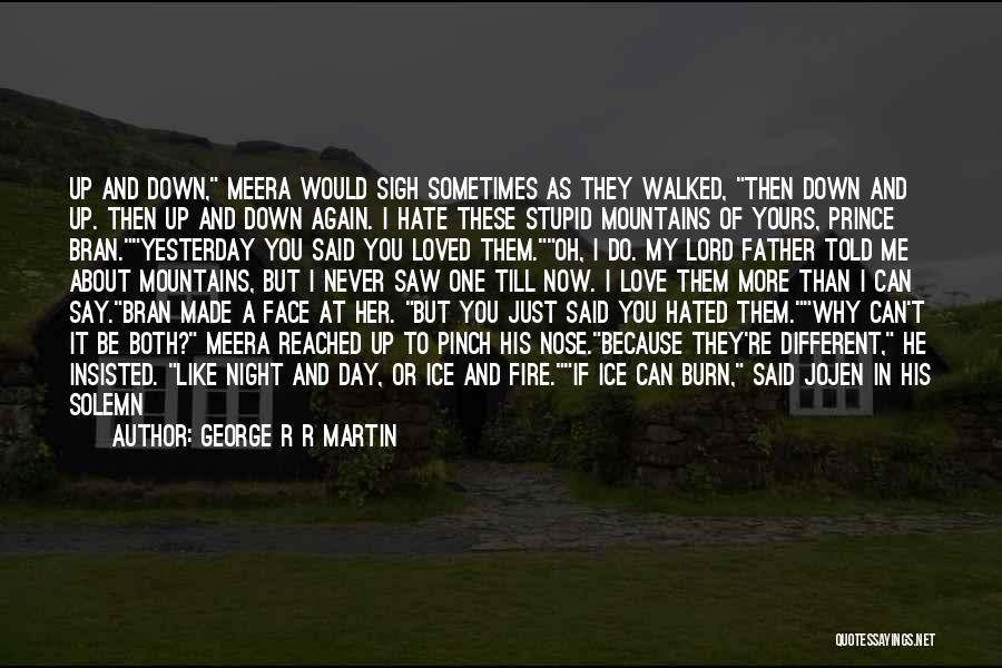 Hate To Say I Told You So Quotes By George R R Martin