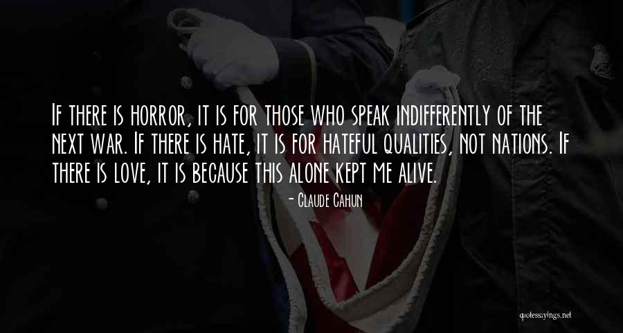 Hate War Quotes By Claude Cahun Hate War Quotes By Claude Cahun
