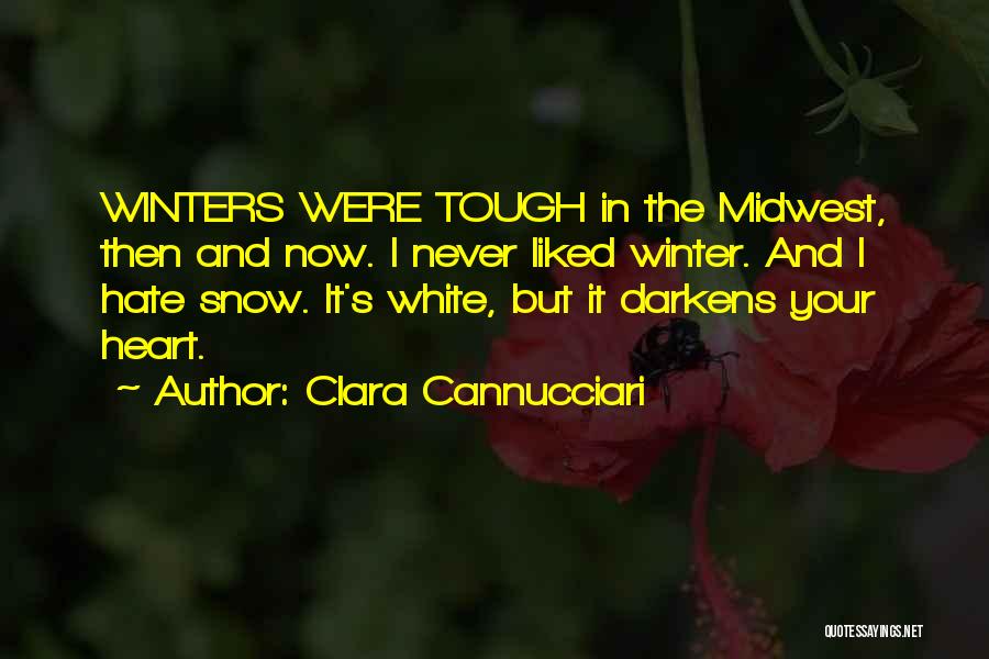 Hate Winters Quotes By Clara Cannucciari