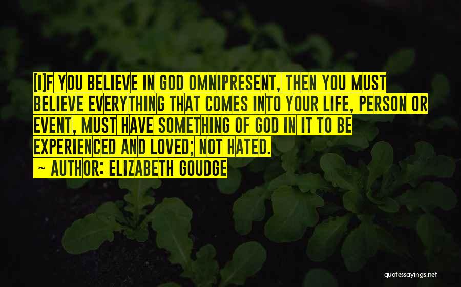 Hated Person Quotes By Elizabeth Goudge