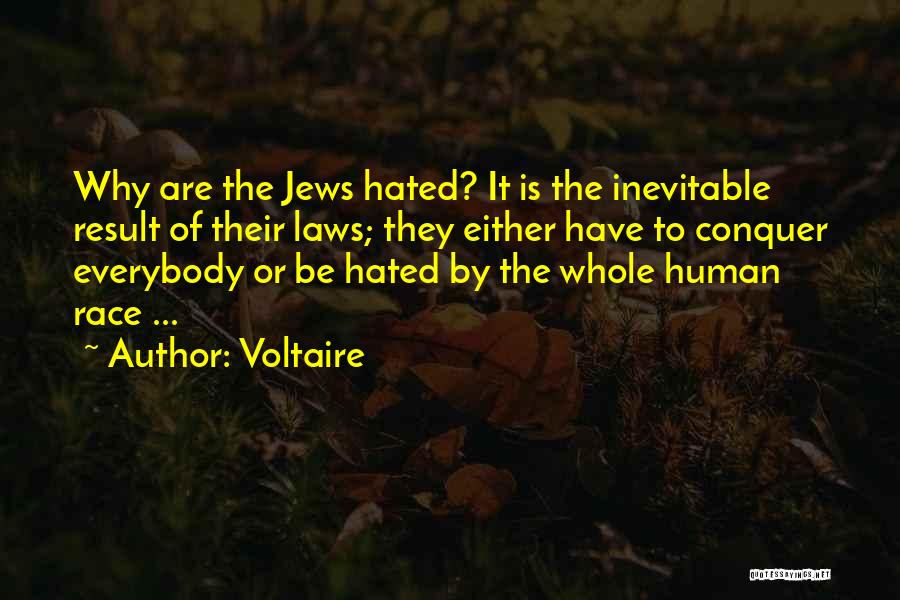 Hated Quotes By Voltaire