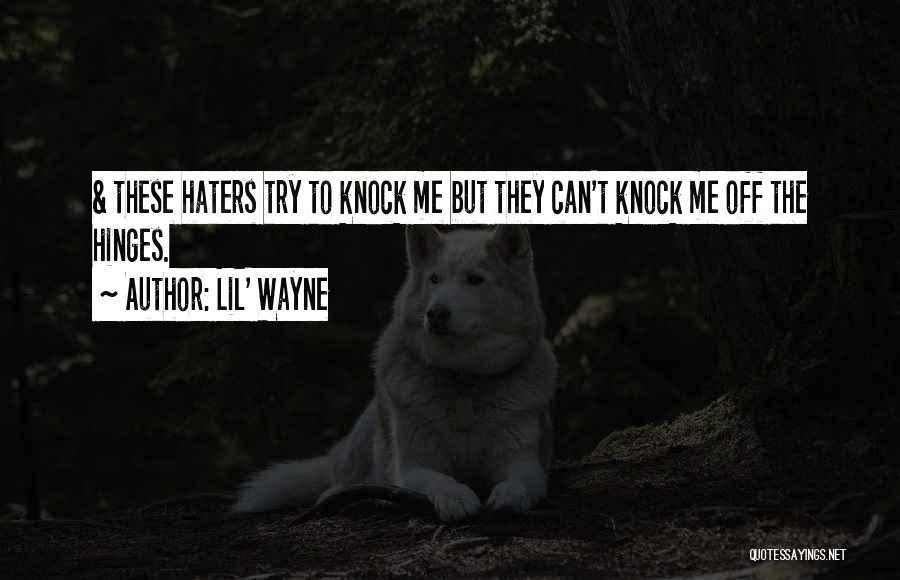 Haters Going To Hate Quotes By Lil' Wayne