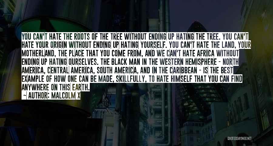 Hating A Place Quotes By Malcolm X