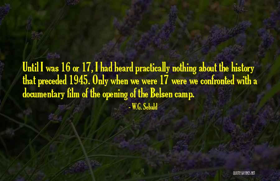 Hating The Enemy Quotes By W.G. Sebald Hating The Enemy Quotes By W.G. Sebald