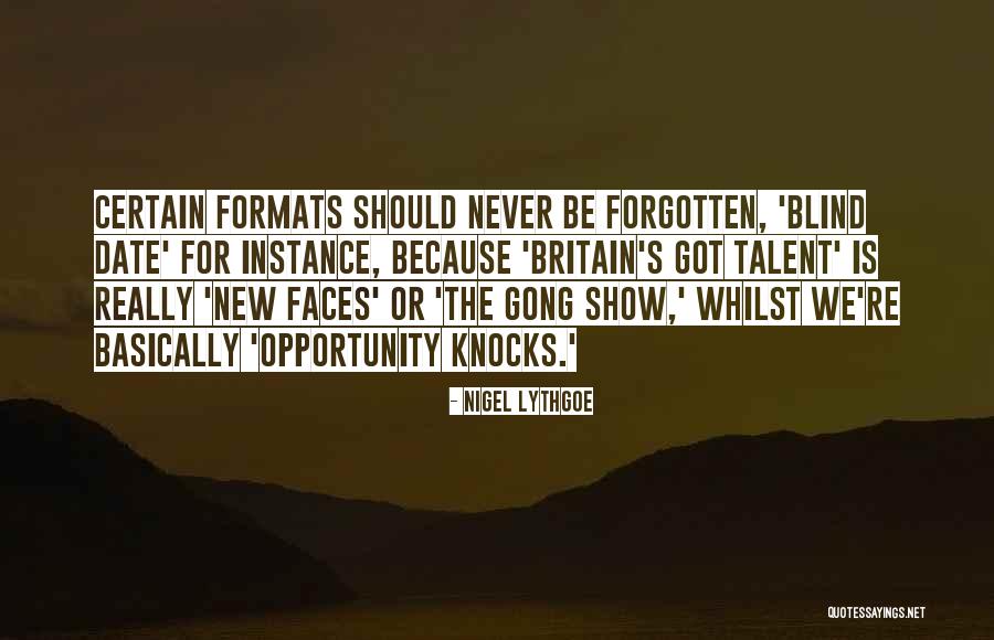 Hatlen Quotes By Nigel Lythgoe Hatlen Quotes By Nigel Lythgoe