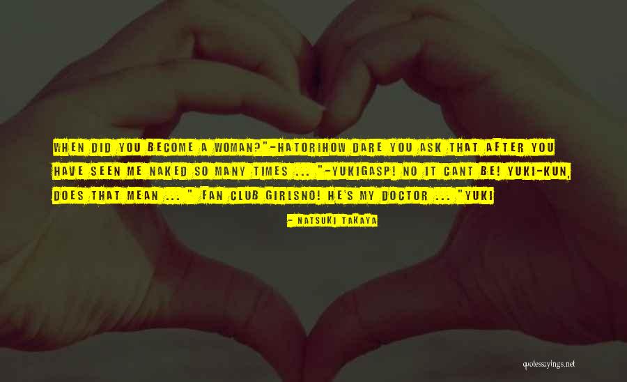 Hatori Quotes By Natsuki Takaya Hatori Quotes By Natsuki Takaya