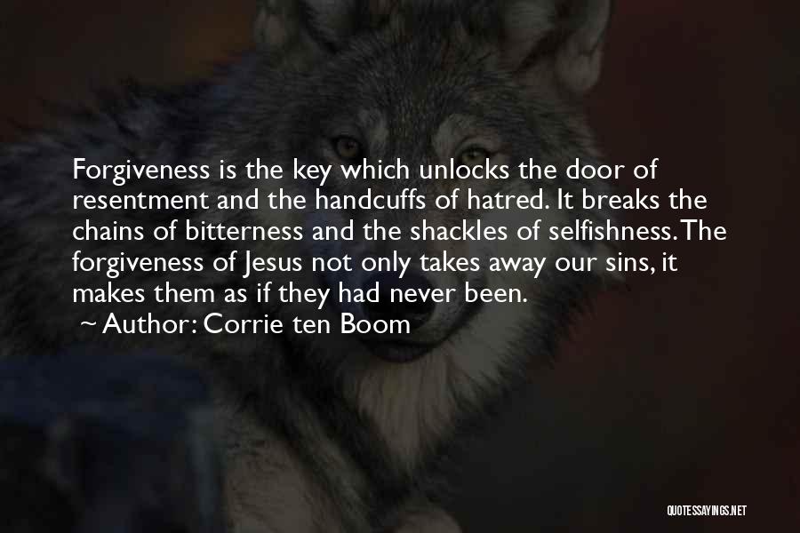 Hatred And Bitterness Quotes By Corrie Ten Boom