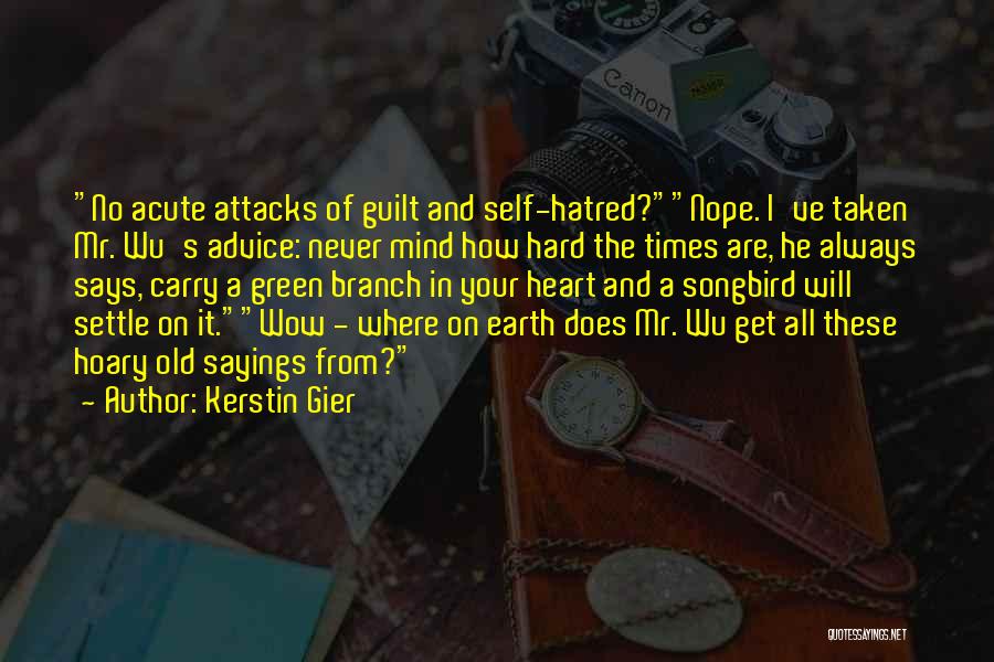 Hatred In Your Heart Quotes By Kerstin Gier