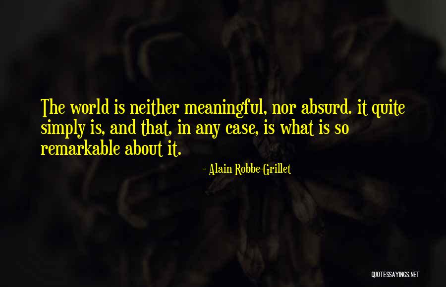 Hatstand Quotes By Alain Robbe-Grillet Hatstand Quotes By Alain Robbe-Grillet