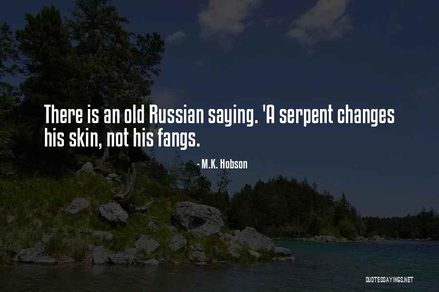 Hattenbach Cincinnati Quotes By M.K. Hobson Hattenbach Cincinnati Quotes By M.K. Hobson