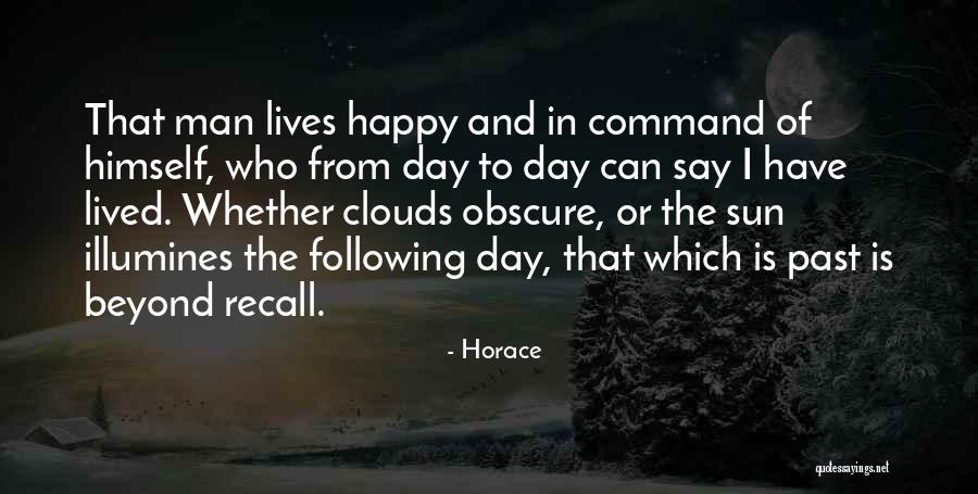 Hattendorf Bliss Quotes By Horace