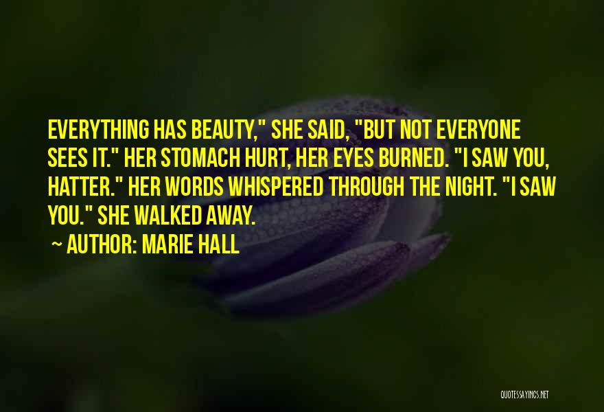 Hatter Quotes By Marie Hall