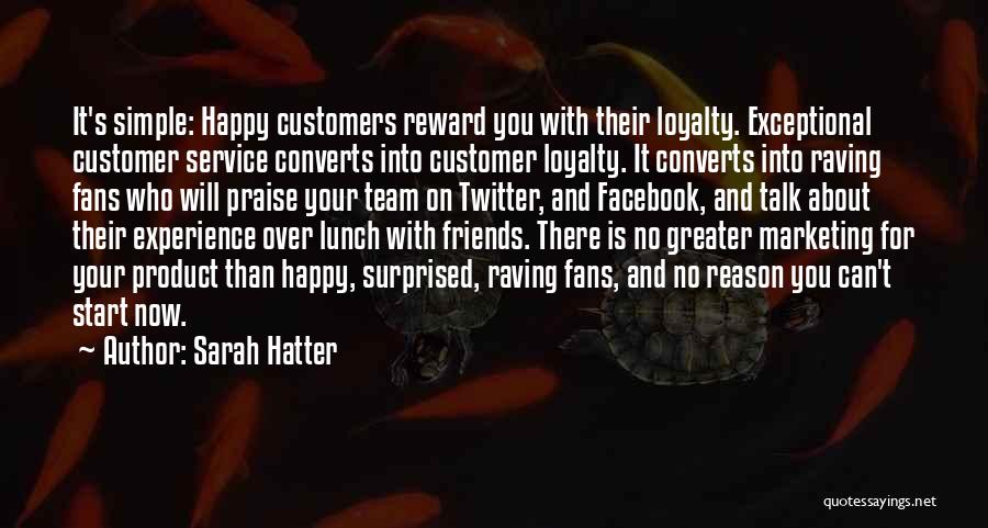 Hatter Quotes By Sarah Hatter