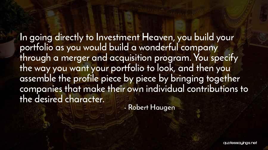 Haugen Quotes By Robert Haugen Haugen Quotes By Robert Haugen