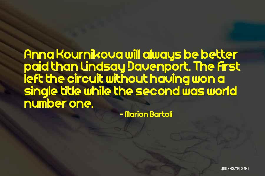 Haugesund Folkebibliotek Quotes By Marion Bartoli Haugesund Folkebibliotek Quotes By Marion Bartoli