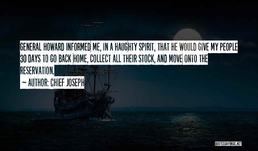 Haughty Quotes By Chief Joseph