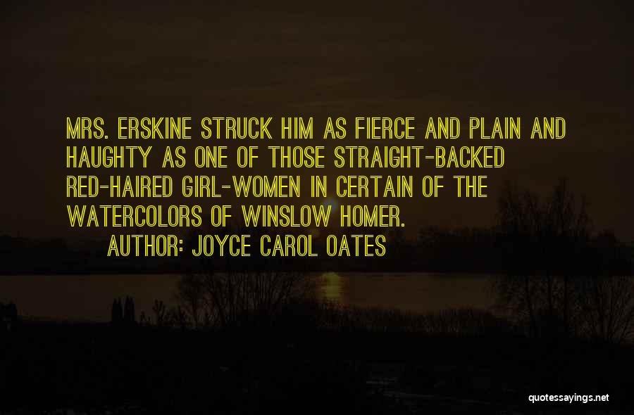 Haughty Quotes By Joyce Carol Oates