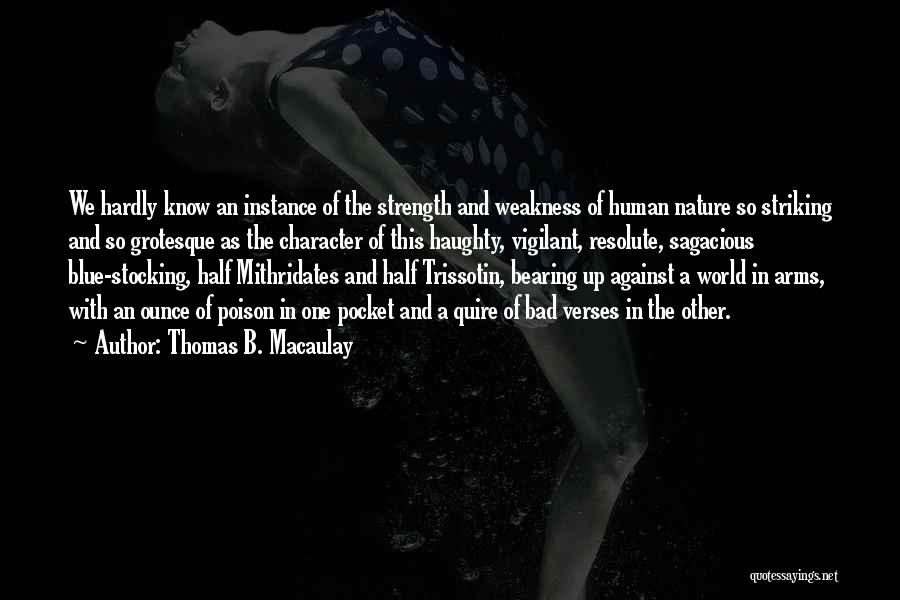 Haughty Quotes By Thomas B. Macaulay