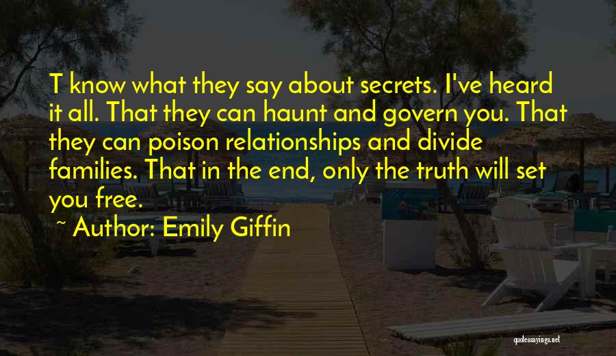 Haunt You Quotes By Emily Giffin