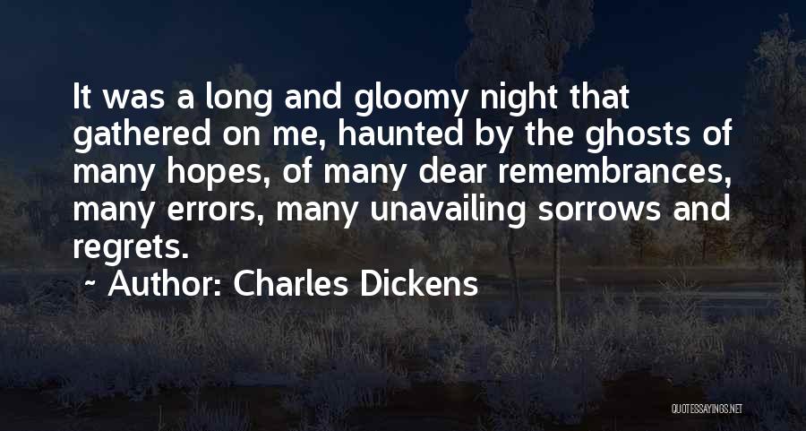 Haunted Quotes By Charles Dickens