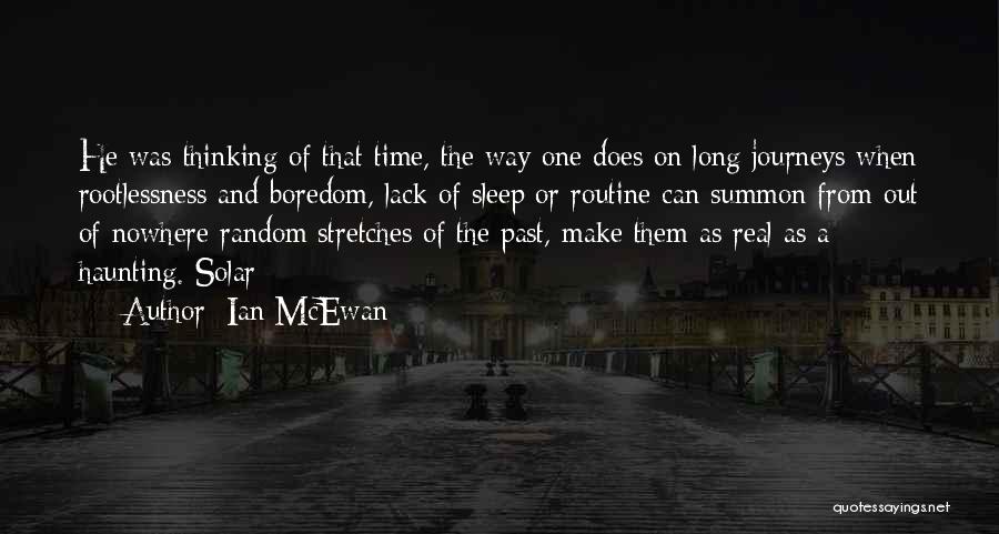 Haunting Past Quotes By Ian McEwan