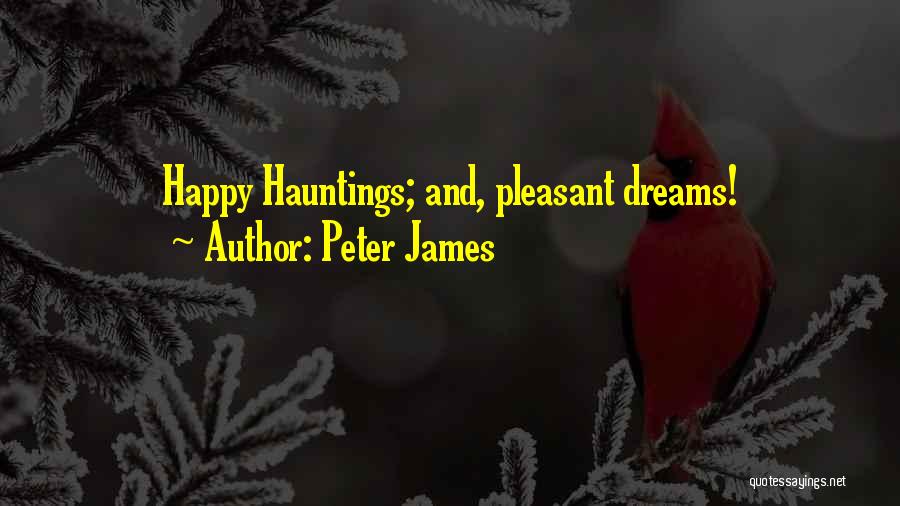 Hauntings Quotes By Peter James